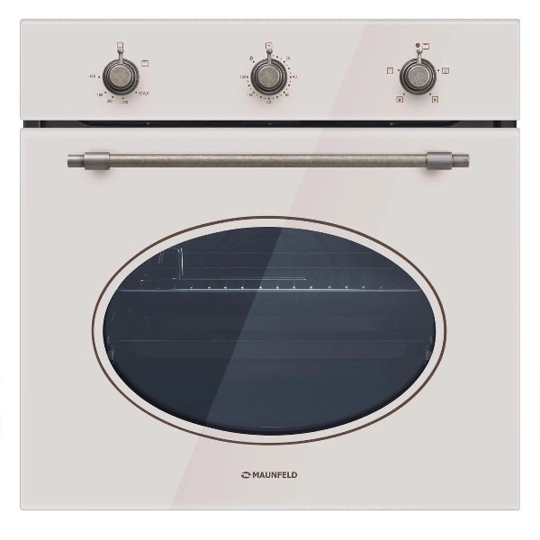 Духовой шкаф Maunfeld EOGC604RIB.MT слоновая кость