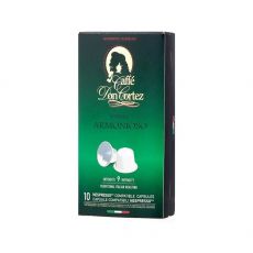 Кофе в капсулах Carraro Don Cortez Armonioso Nespresso Original крепость 9 10 шт.