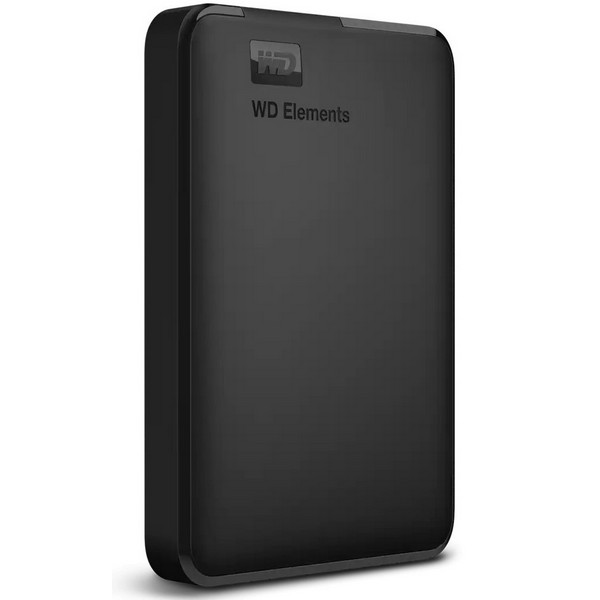 Внешний жесткий диск Western Digital Elements Portable [WDBUZG7500ABK-WESN/EESN], 0.75 Тб, HDD 2.5 